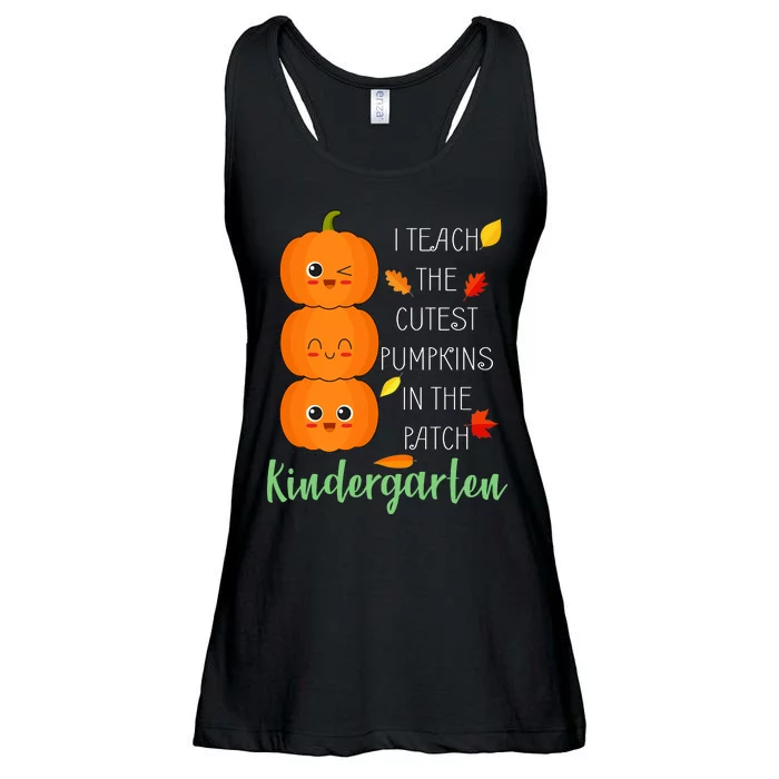 Cutest Pumpkins In The Patch Kindergarten Ladies Essential Flowy Tank