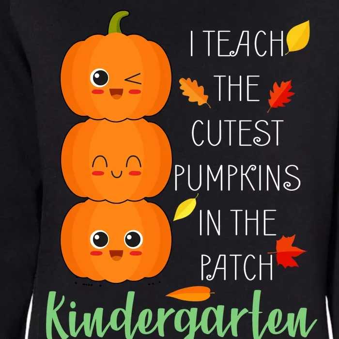 Cutest Pumpkins In The Patch Kindergarten Womens California Wash Sweatshirt