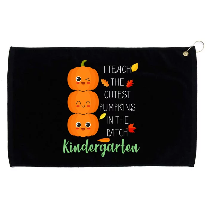 Cutest Pumpkins In The Patch Kindergarten Grommeted Golf Towel