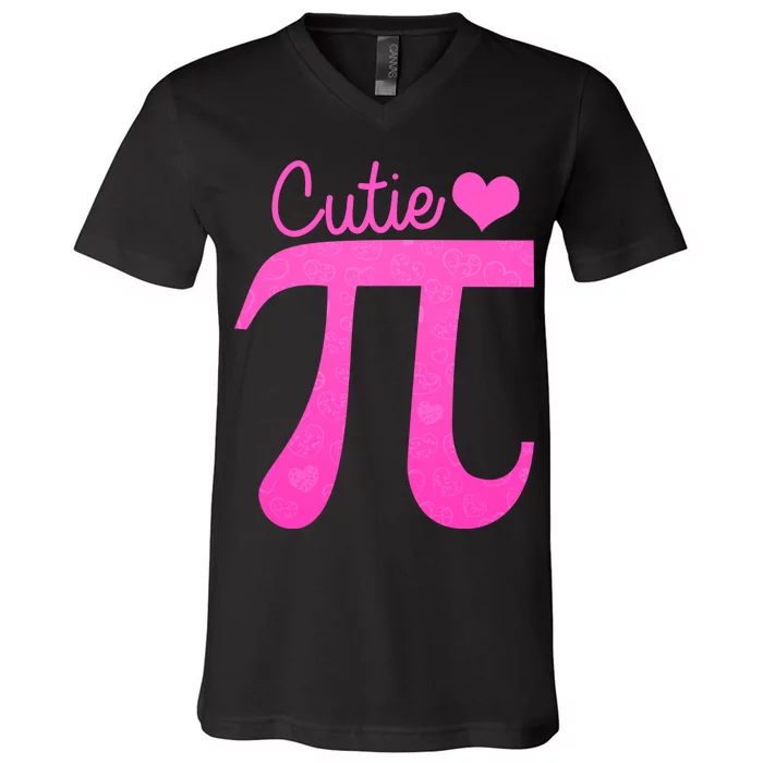 Cutie Pi V-Neck T-Shirt