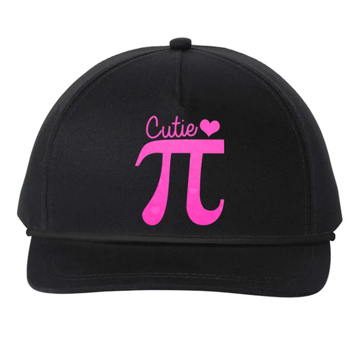 Cutie Pi Snapback Five-Panel Rope Hat