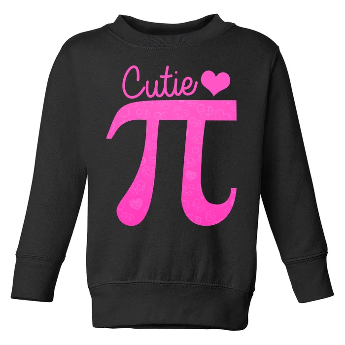 Cutie Pi Toddler Sweatshirt