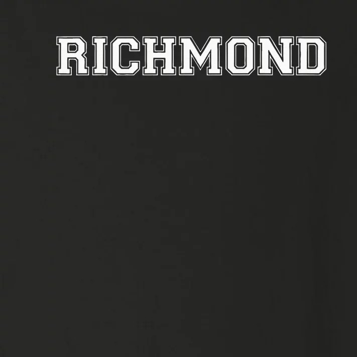 College University Varsity Style Richmond Virginia VI State Toddler Long Sleeve Shirt