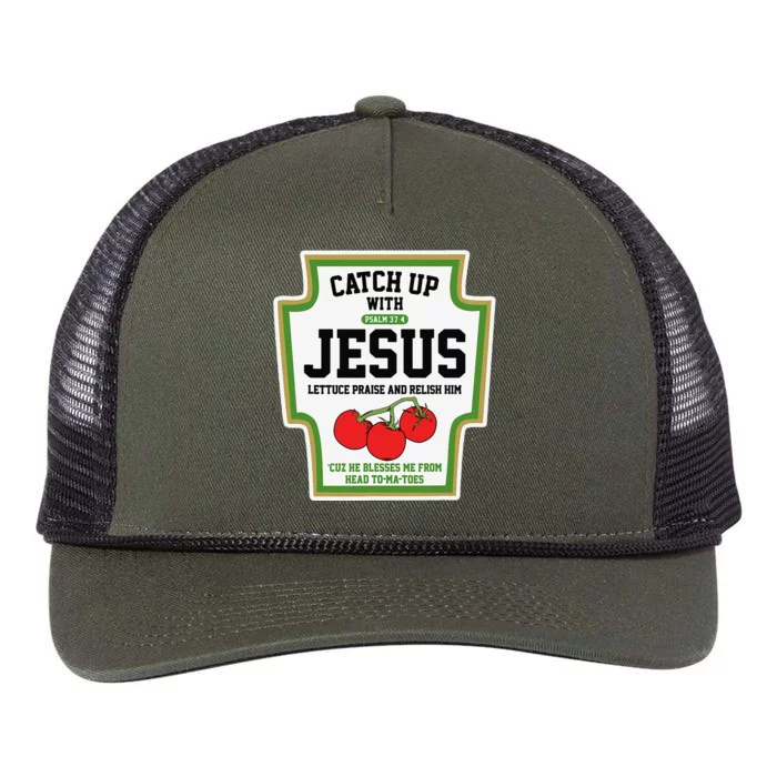 Catch Up With Jesus CatchUp With Jesus Retro Rope Trucker Hat Cap