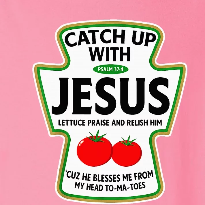 Catch Up With Jesus Toddler Long Sleeve Shirt