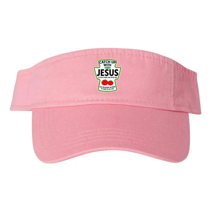 Catch Up With Jesus Valucap Bio-Washed Visor