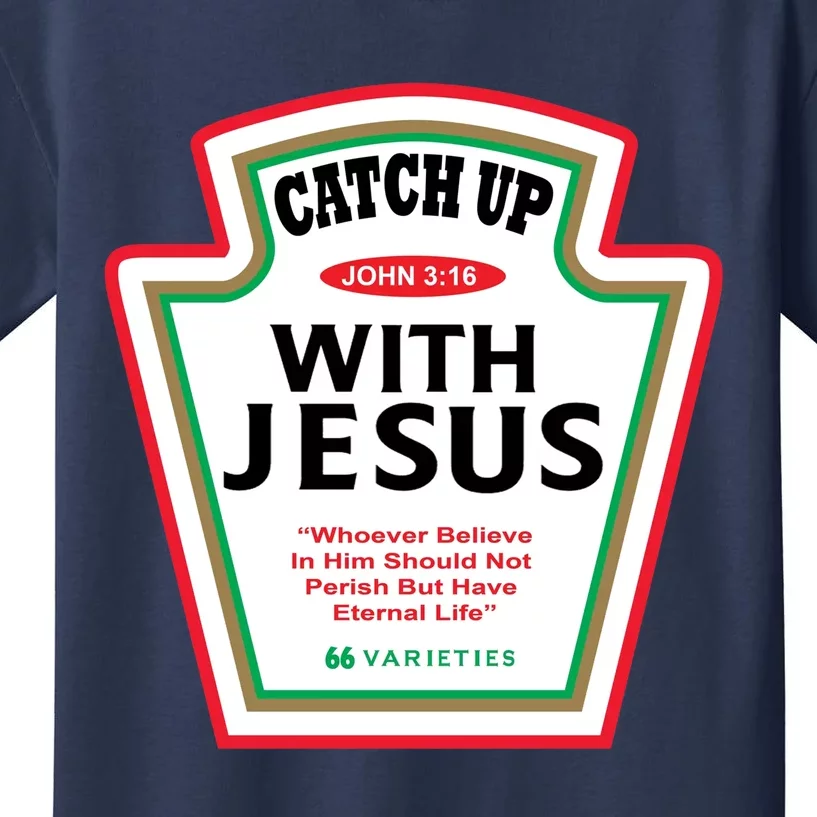 Catch Up With Jesus Kids T-Shirt