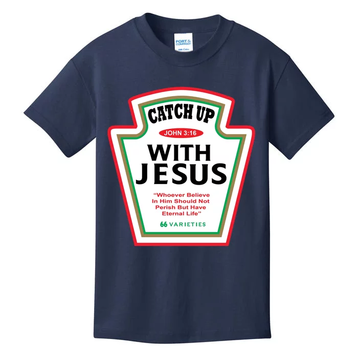 Catch Up With Jesus Kids T-Shirt