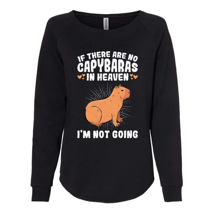 Cute & Unique White Mother Of Capybaras E010359 Womens California Wash Sweatshirt