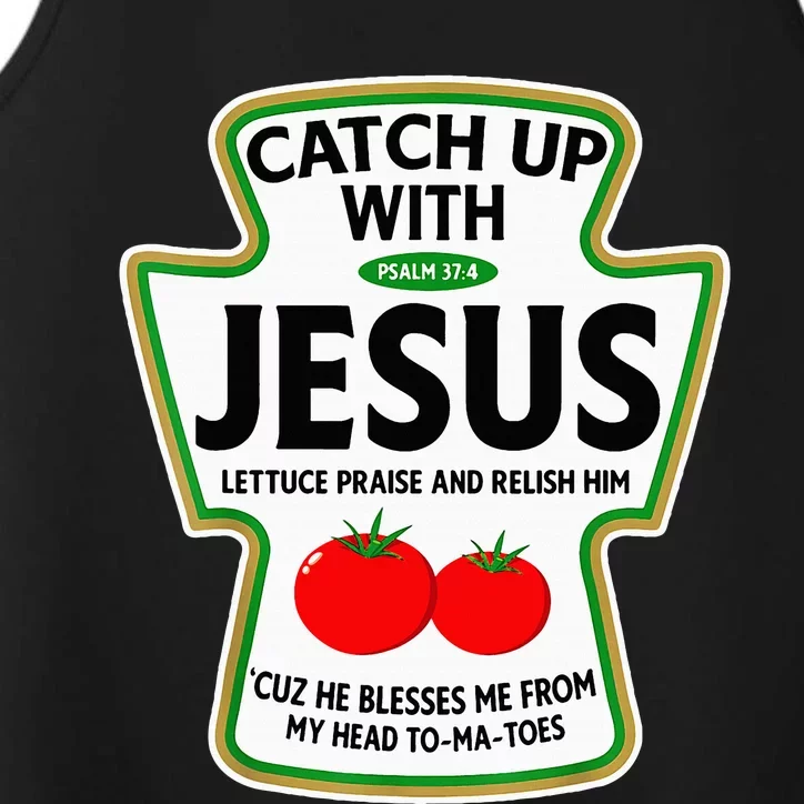 Catch Up With Jesus Performance Tank