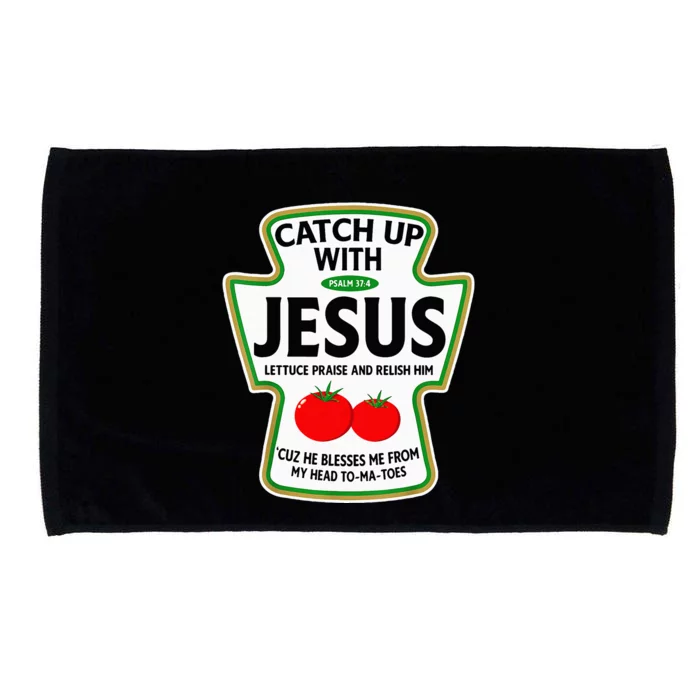 Catch Up With Jesus Microfiber Hand Towel