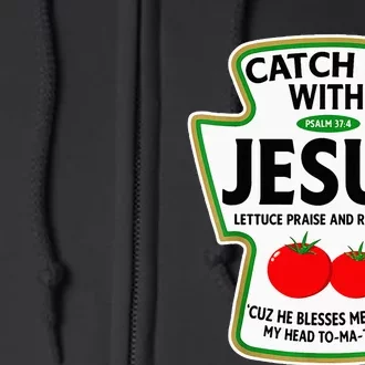 Catch Up With Jesus Full Zip Hoodie