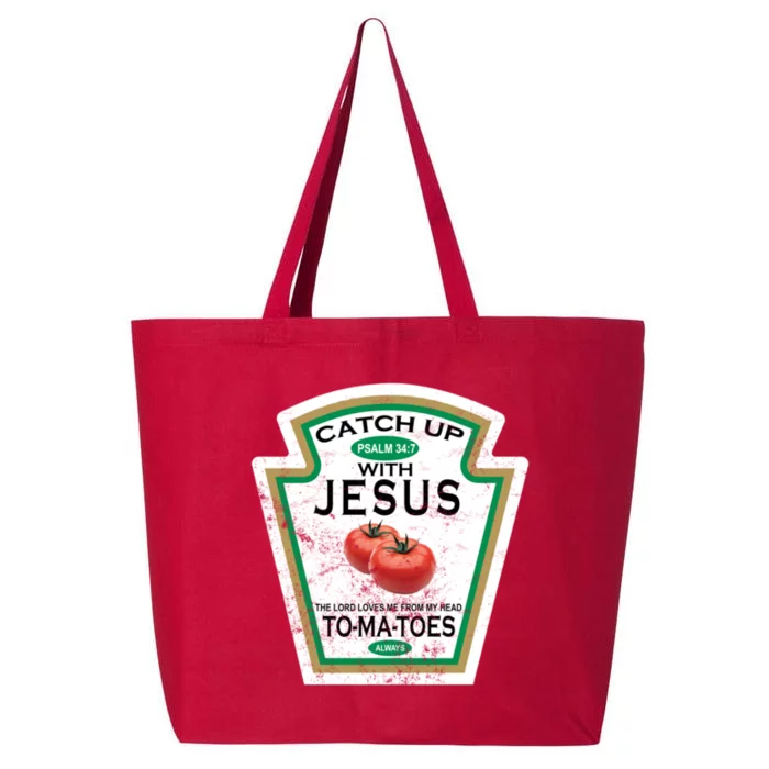 Catch Up With Jesus Vintage 25L Jumbo Tote