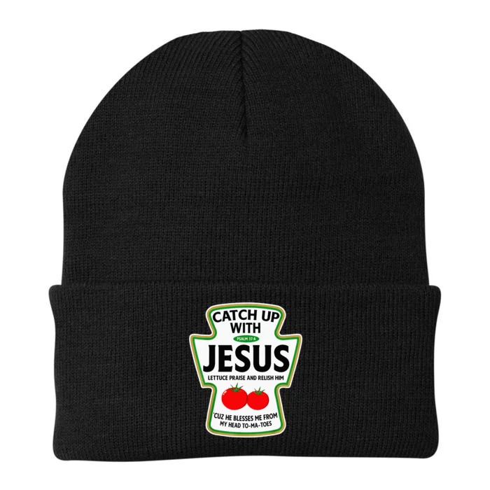 Catch Up With Jesus Knit Cap Winter Beanie