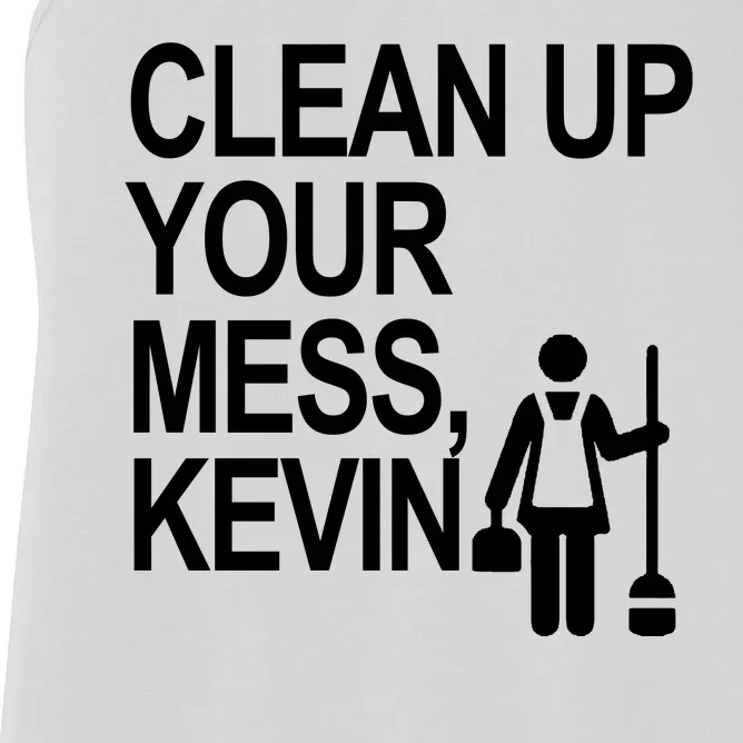 Clean Up Your Mess Kevin Women's Racerback Tank