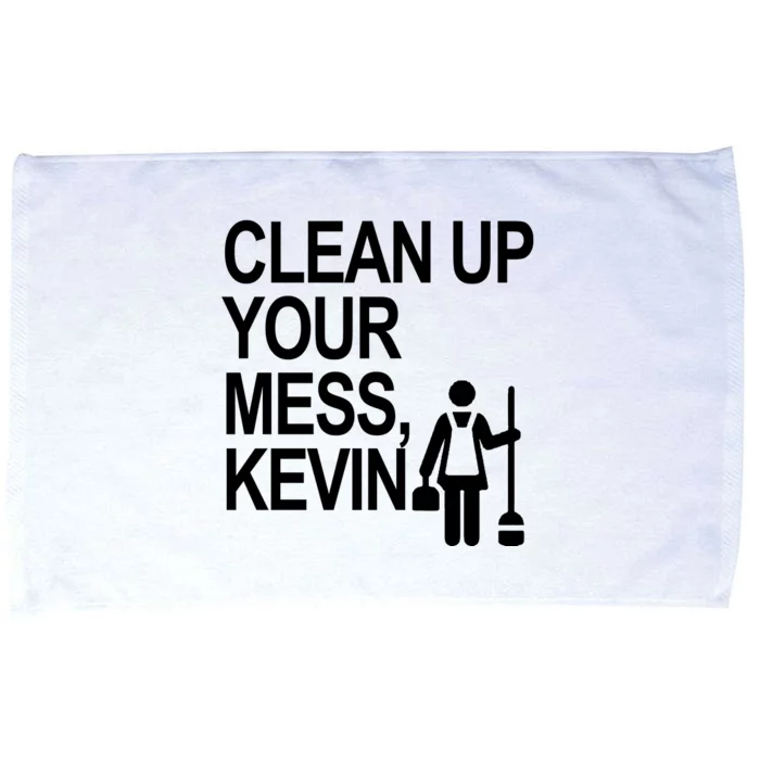 Clean Up Your Mess Kevin Microfiber Hand Towel