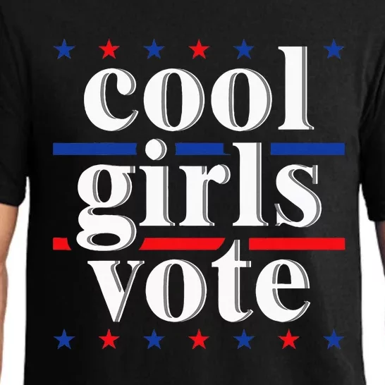 Cool Vote 2024 Voter Us Election Political Apparel Pajama Set