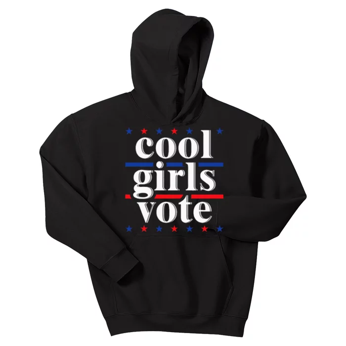 Cool Vote 2024 Voter Us Election Political Apparel Kids Hoodie