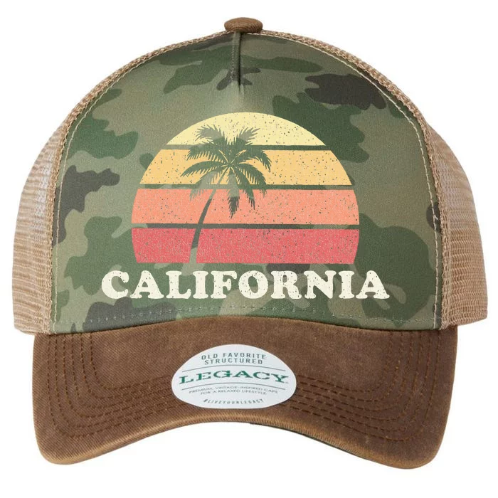 California Vintage 70s Throwback Legacy Tie Dye Trucker Hat