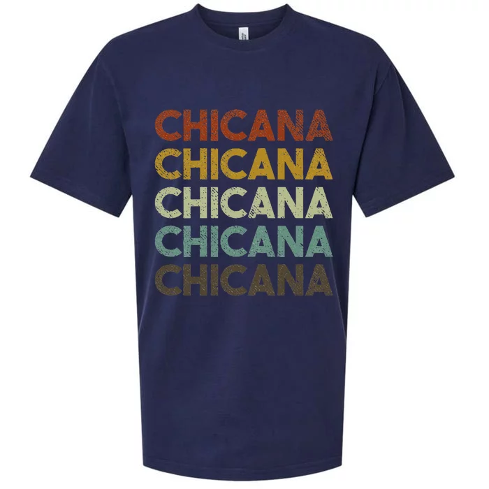 Chicana Vintage 80s Style Latina Pride Sueded Cloud Jersey T-Shirt