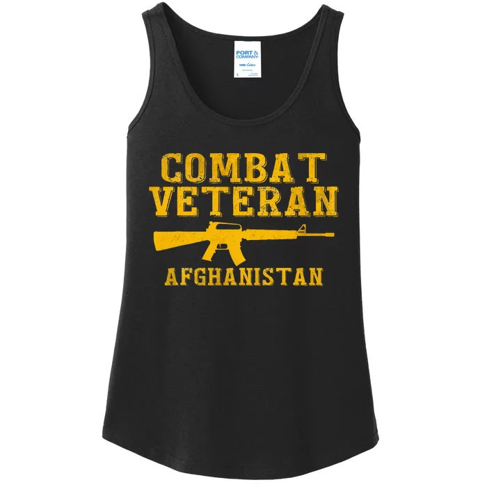 Combat Veteran Afghanistan Veteran Military Ladies Essential Tank