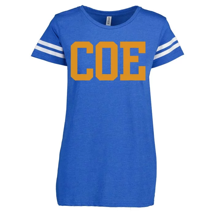 Coe Vintage Arch College Enza Ladies Jersey Football T-Shirt