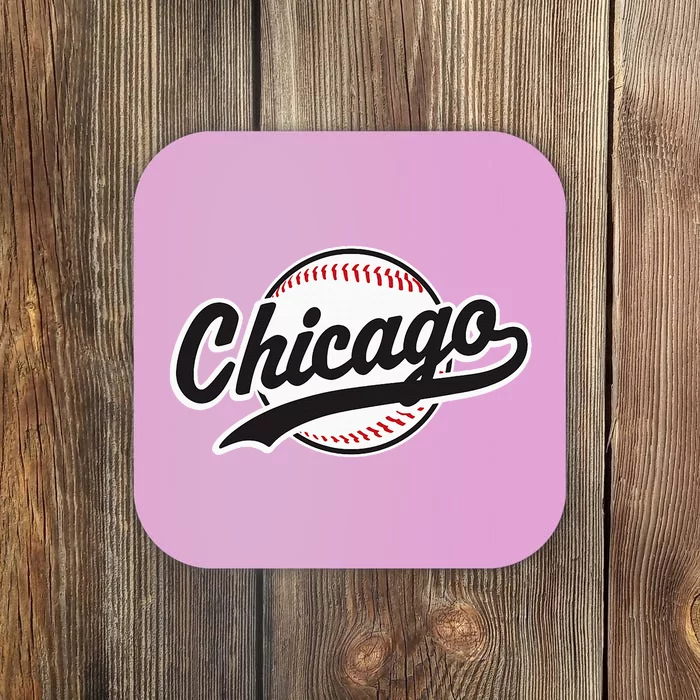 Chicago Vintage Baseball Throwback Coaster