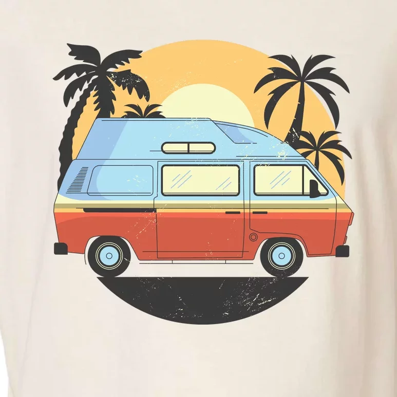 Camper Van Garment-Dyed Women's Muscle Tee