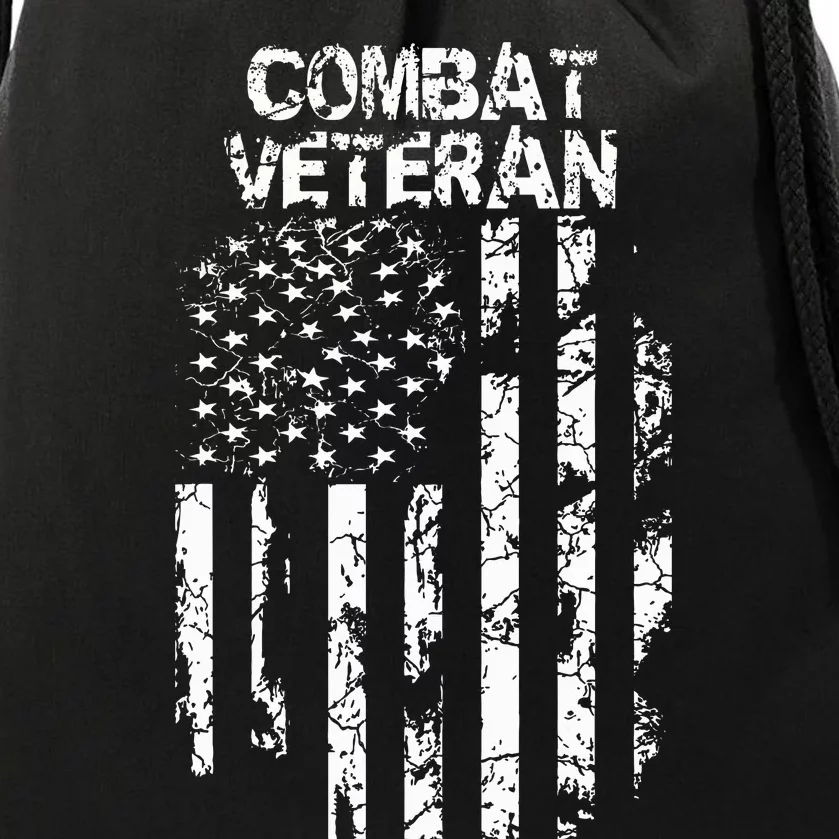 Combat Veteran Drawstring Bag