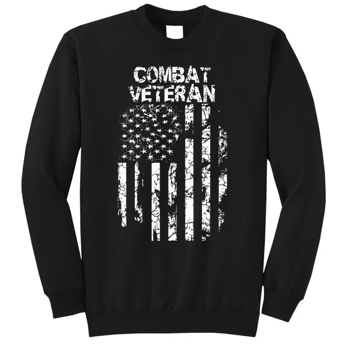 Combat Veteran Tall Sweatshirt