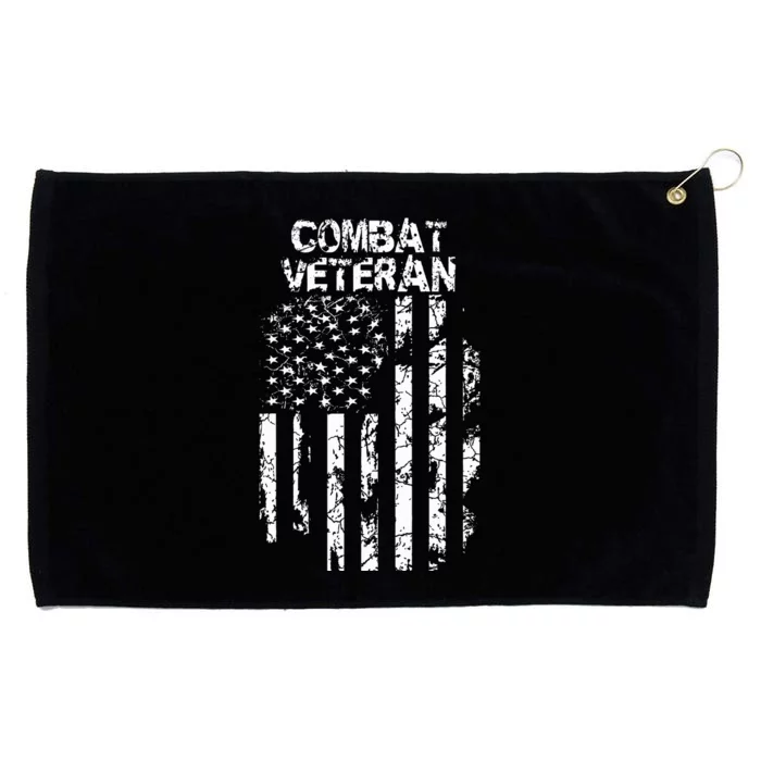 Combat Veteran Grommeted Golf Towel