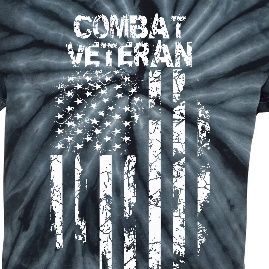 Combat Veteran Kids Tie-Dye T-Shirt