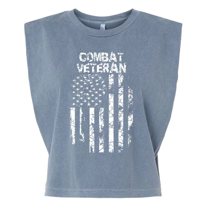 Combat Veteran Garment-Dyed Women's Muscle Tee