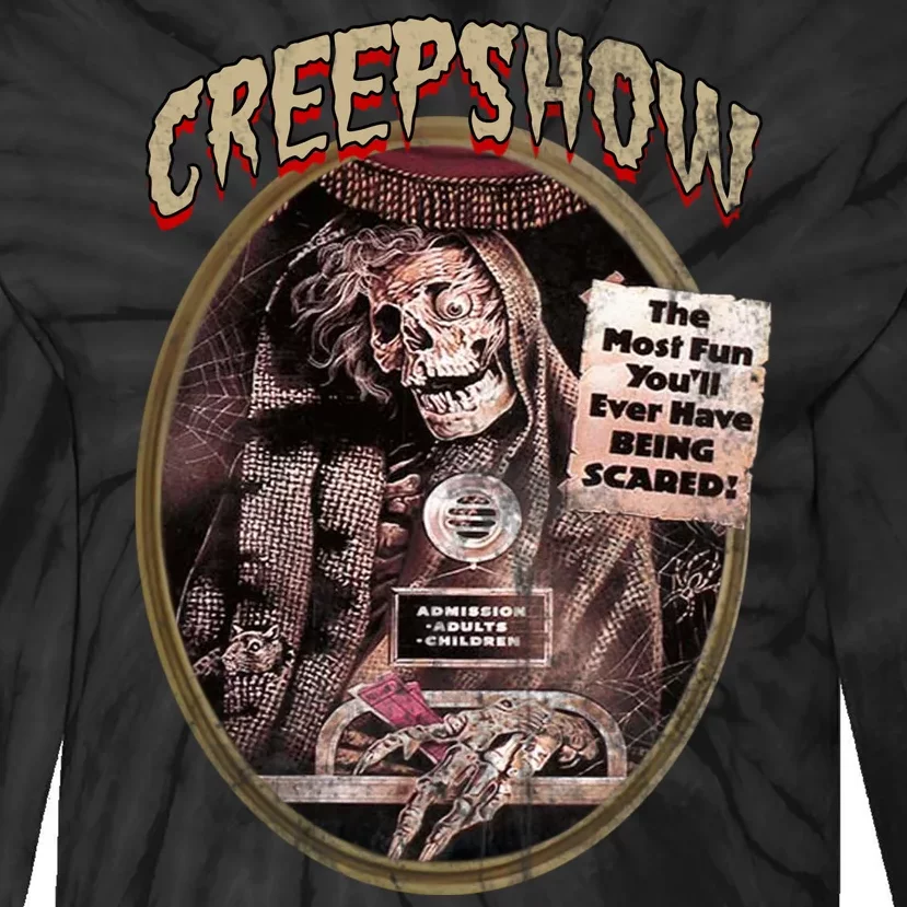 Creepshow Vintage Tie-Dye Long Sleeve Shirt