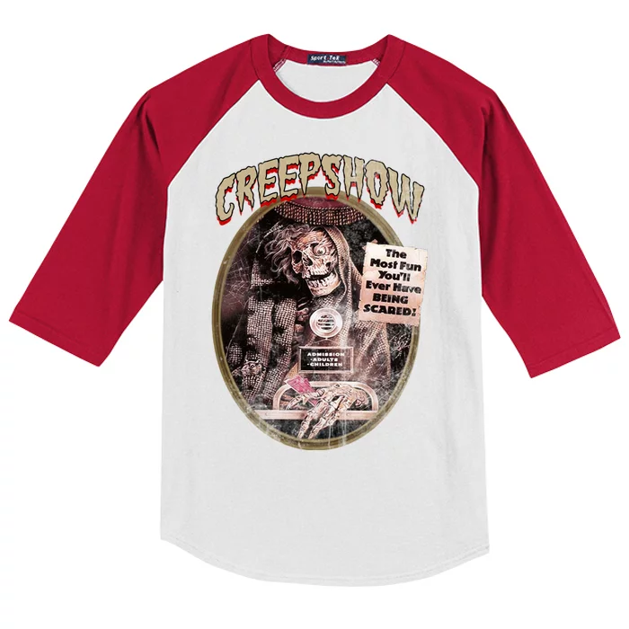 Creepshow Vintage Kids Colorblock Raglan Jersey