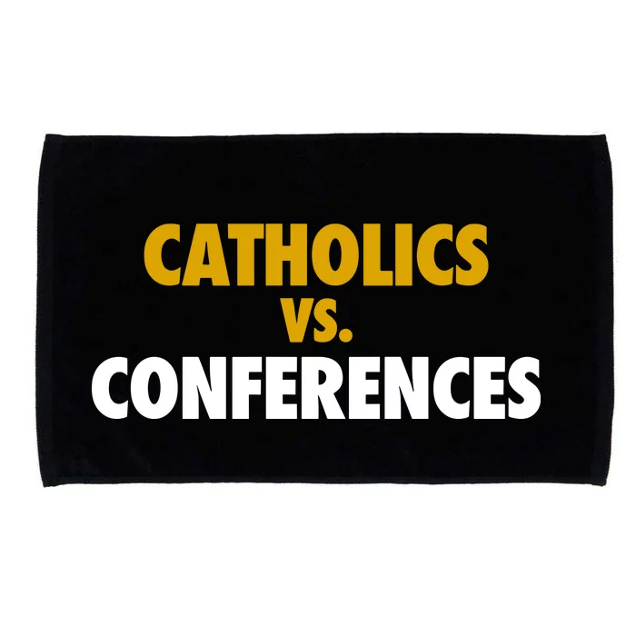 Catholics Vs Conferences Microfiber Hand Towel