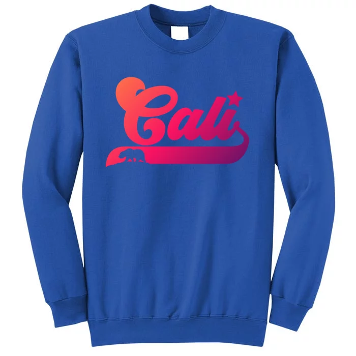 Cali Vintage California Bear Usa State Beauty Design Idea Gift Sweatshirt