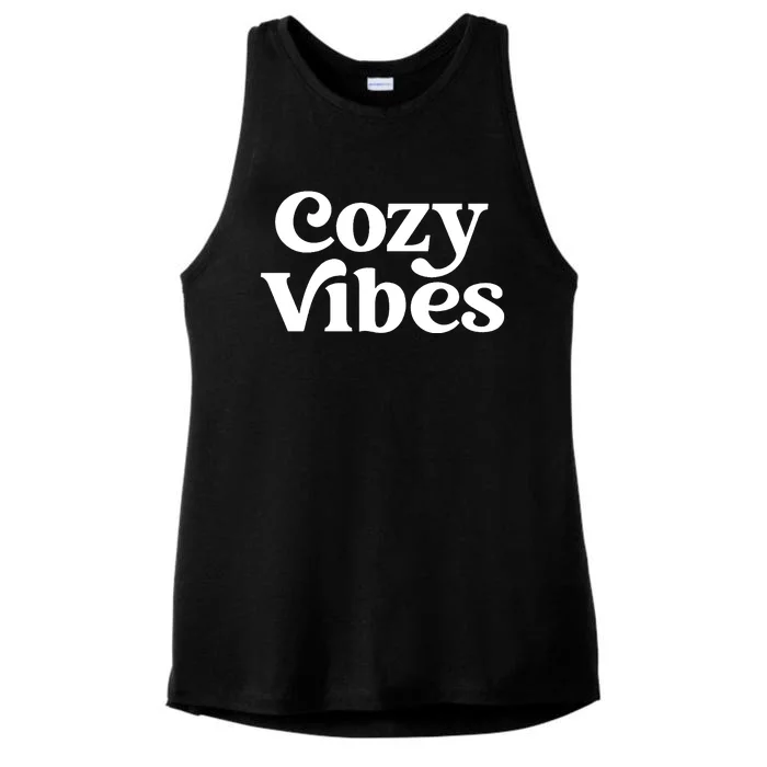 Cozy Vibes Ladies Tri-Blend Wicking Tank