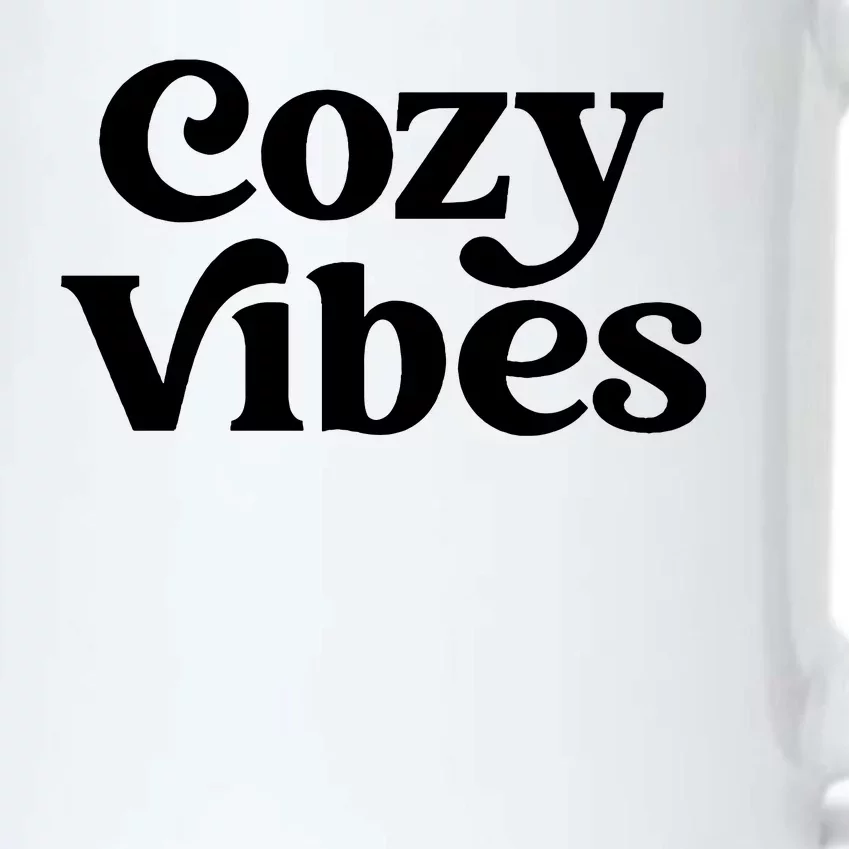 Cozy Vibes Black Color Changing Mug