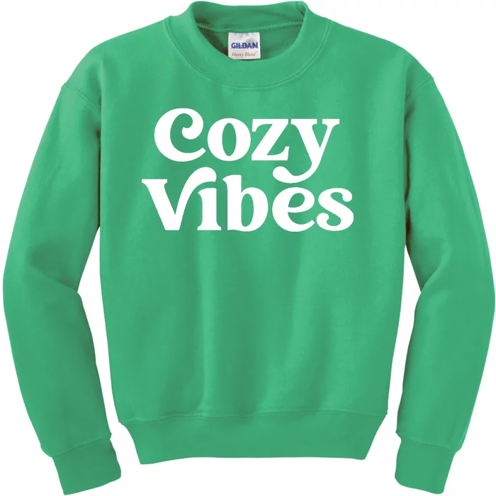 Cozy Vibes Kids Sweatshirt