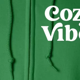 Cozy Vibes Full Zip Hoodie