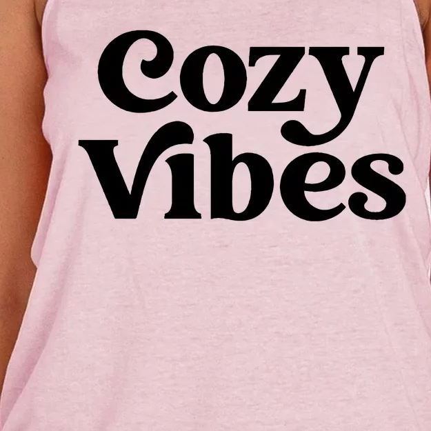 Cozy Vibes Women's Knotted Racerback Tank