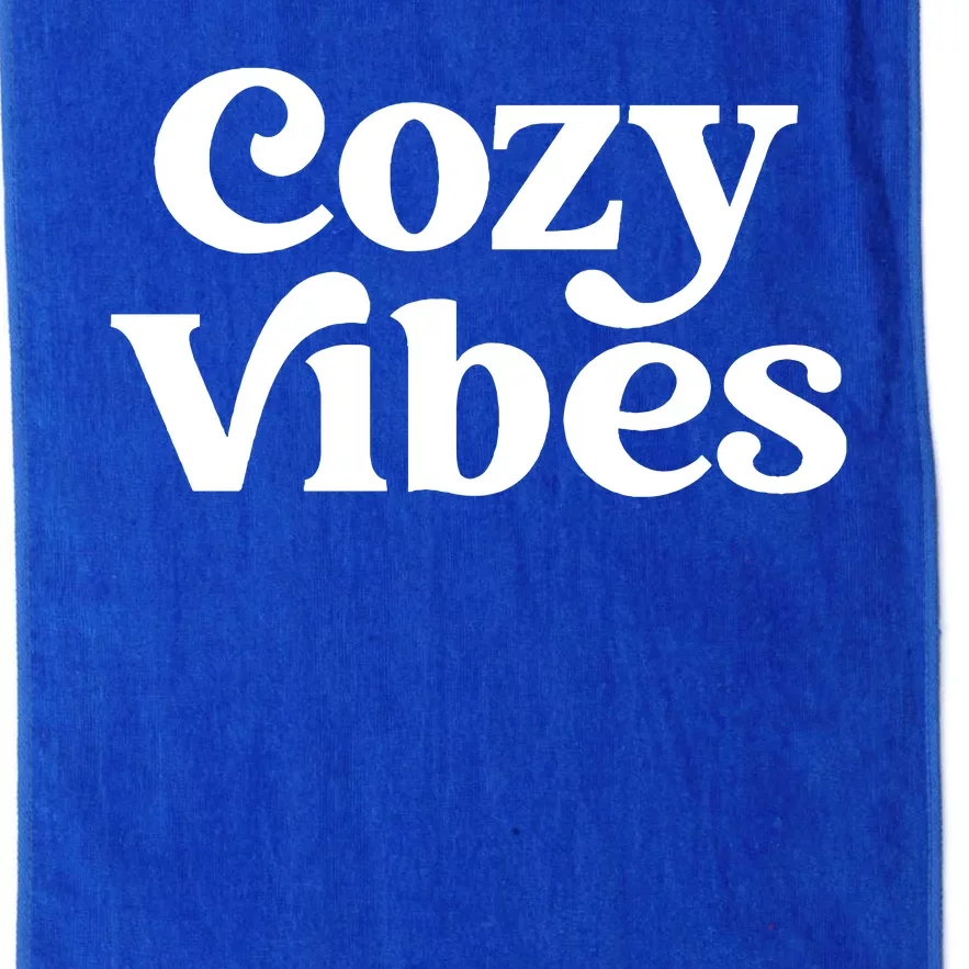 Cozy Vibes Platinum Collection Golf Towel