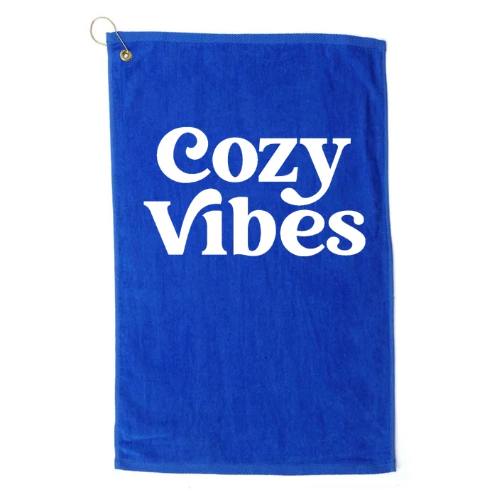 Cozy Vibes Platinum Collection Golf Towel