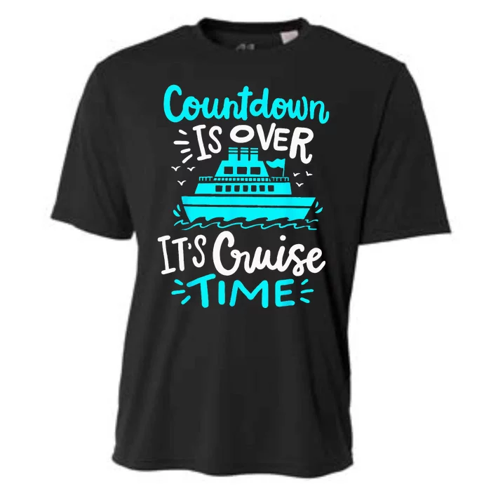 Cruise Vacation Cooling Performance Crew T-Shirt