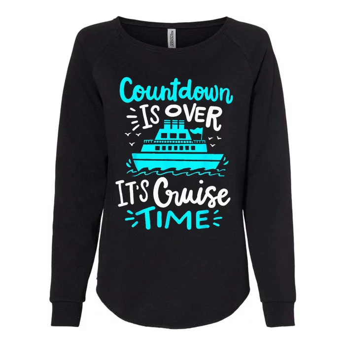 Cruise Vacation Womens California Wash Sweatshirt