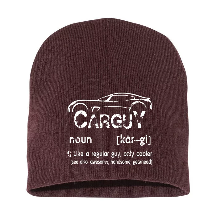 Carguy Vintage Short Acrylic Beanie