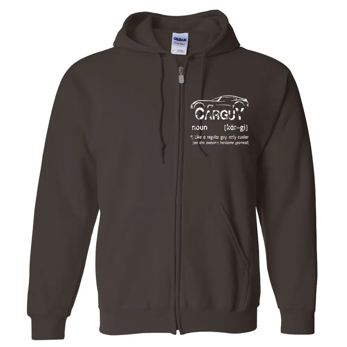 Carguy Vintage Full Zip Hoodie