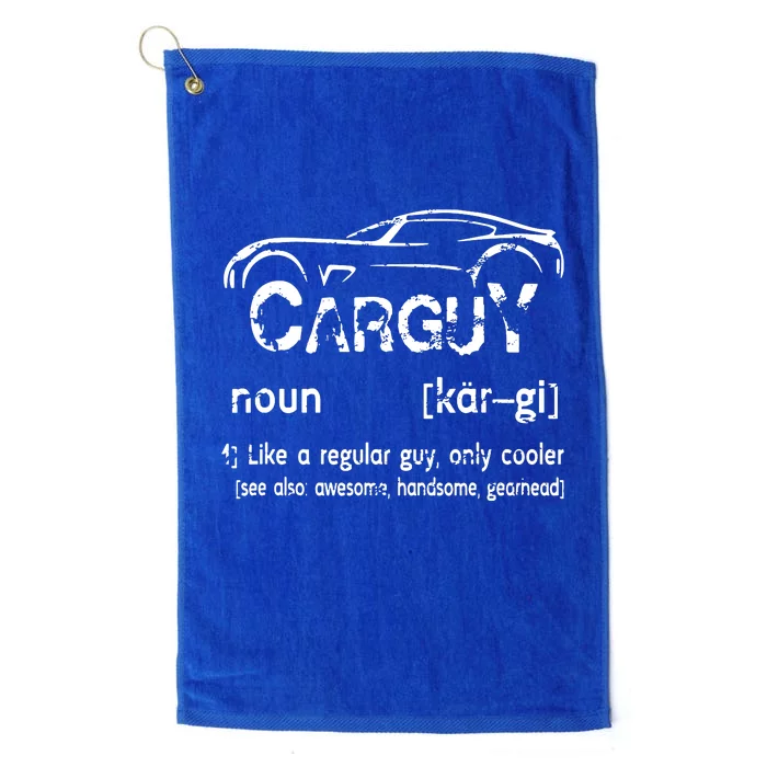 Carguy Vintage Platinum Collection Golf Towel