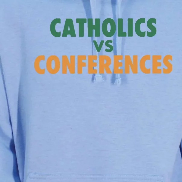 Catholics Vs Conference Unisex Surf Hoodie